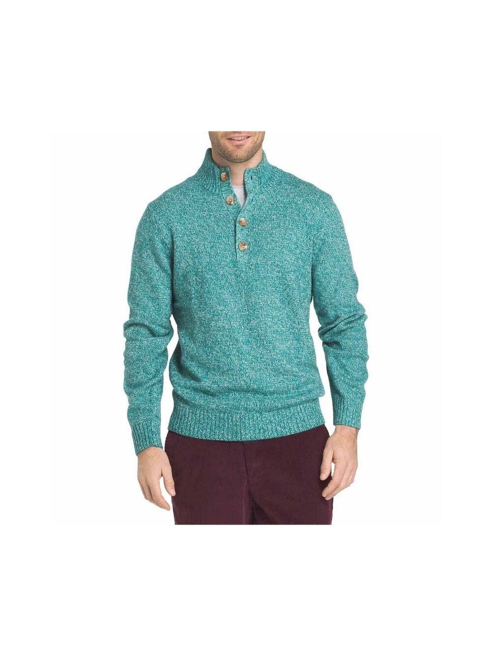IZOD Harbor River Long Sleeve Pullover Sweater size large